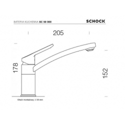 Bateria Schock SC 90000 Bronze